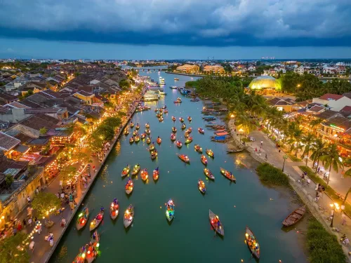 7 Days Vietnam Romantic Escape: Halong Bay Cruise – Golden Bridge – Hoi An Lantern Nights